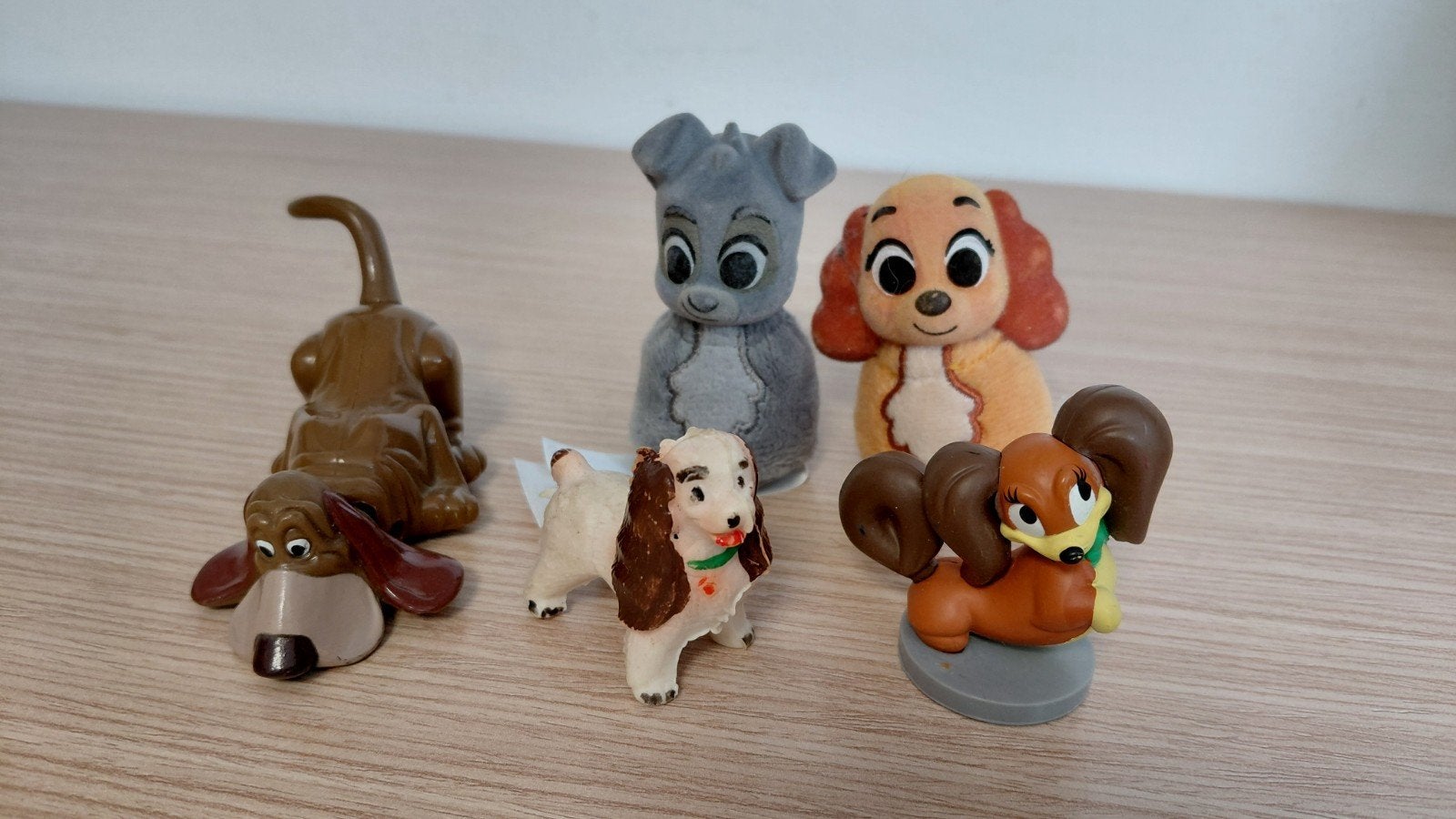 Lady en de vagebond Disney poppetjes, Ophalen of Verzenden, Zo goed als nieuw
