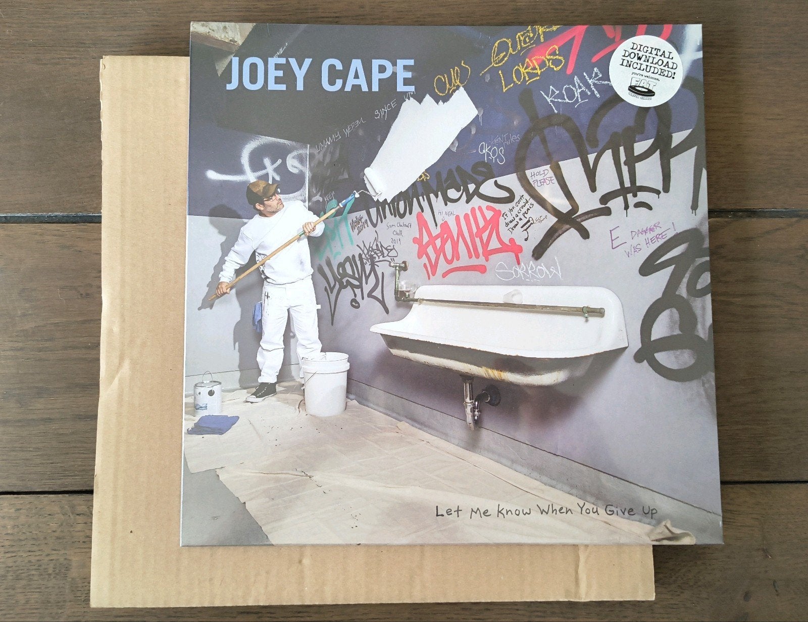 Joey Cape - Let Me Know When You Give Up LP, LP, Rock, Ophalen of Verzenden, 12 inch