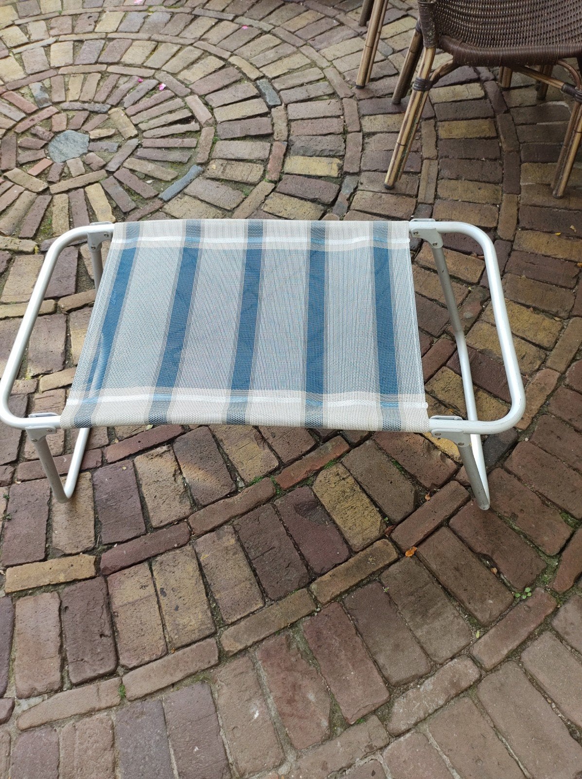 Voetenbankje voor campingstoel - Opvouwbaar en lichtgewicht, Ophalen, Gebruikt