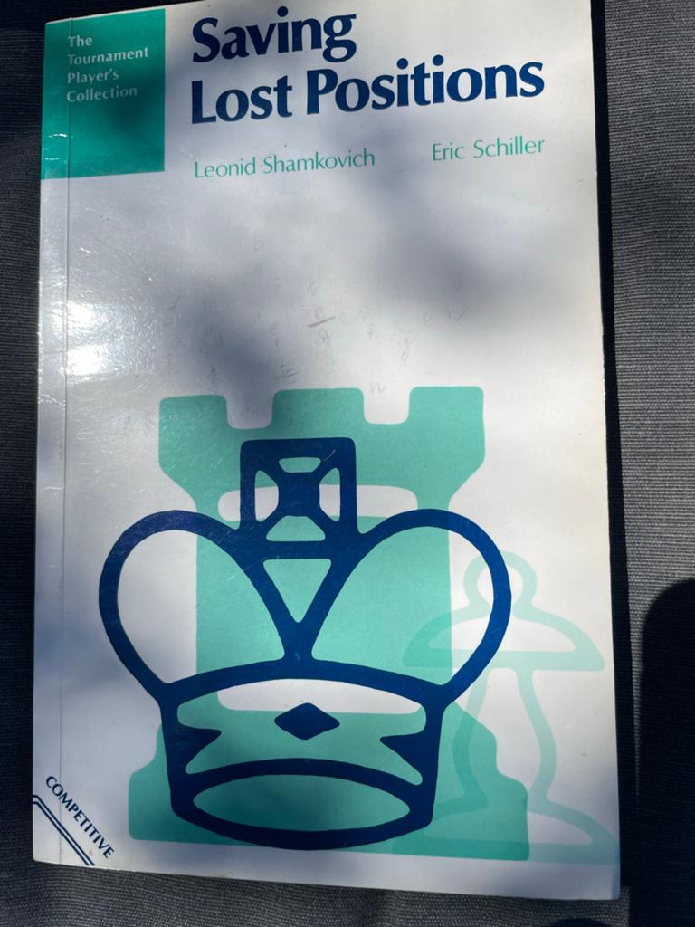 Schaakboek: Saving Lost Positions - Shamkovich & Schiller, Boeken, Sportboeken, Ophalen of Verzenden, Gelezen, Denksport