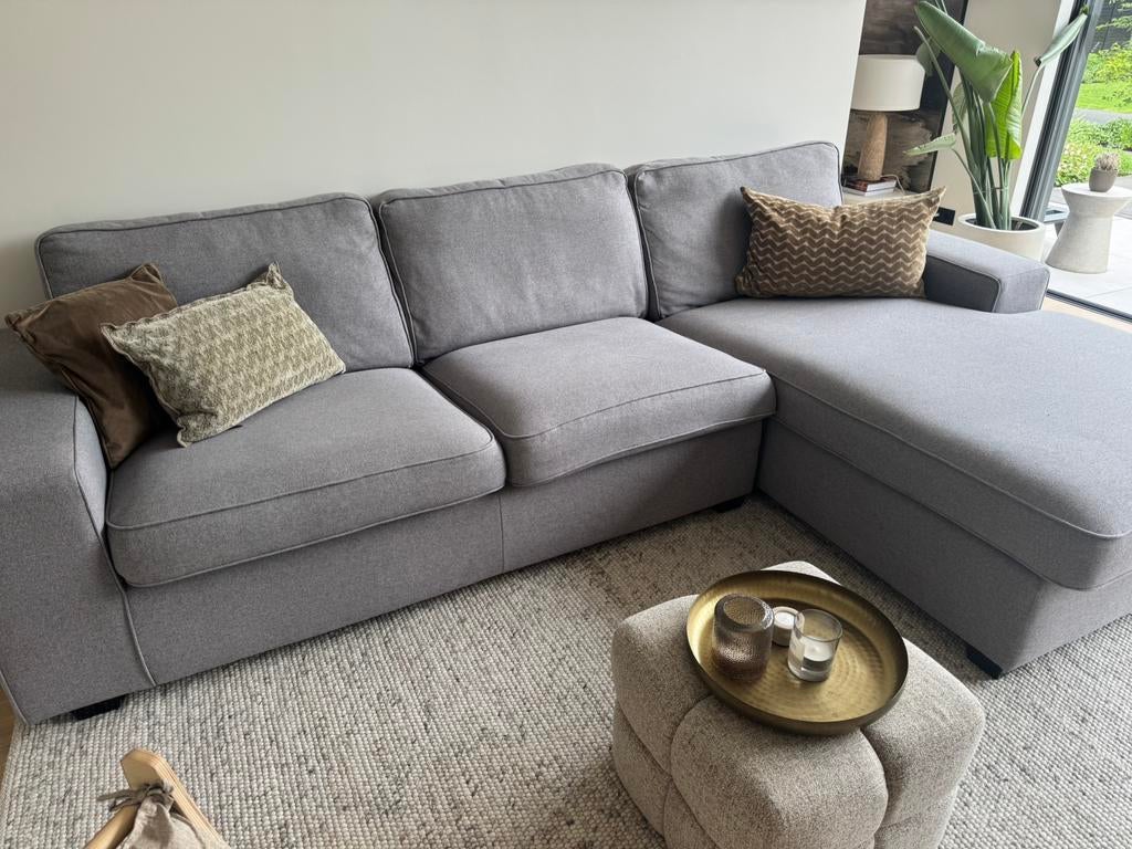 Hoekbank met lounge | Trendhopper, Huis en Inrichting, Ophalen of Verzenden, Zo goed als nieuw