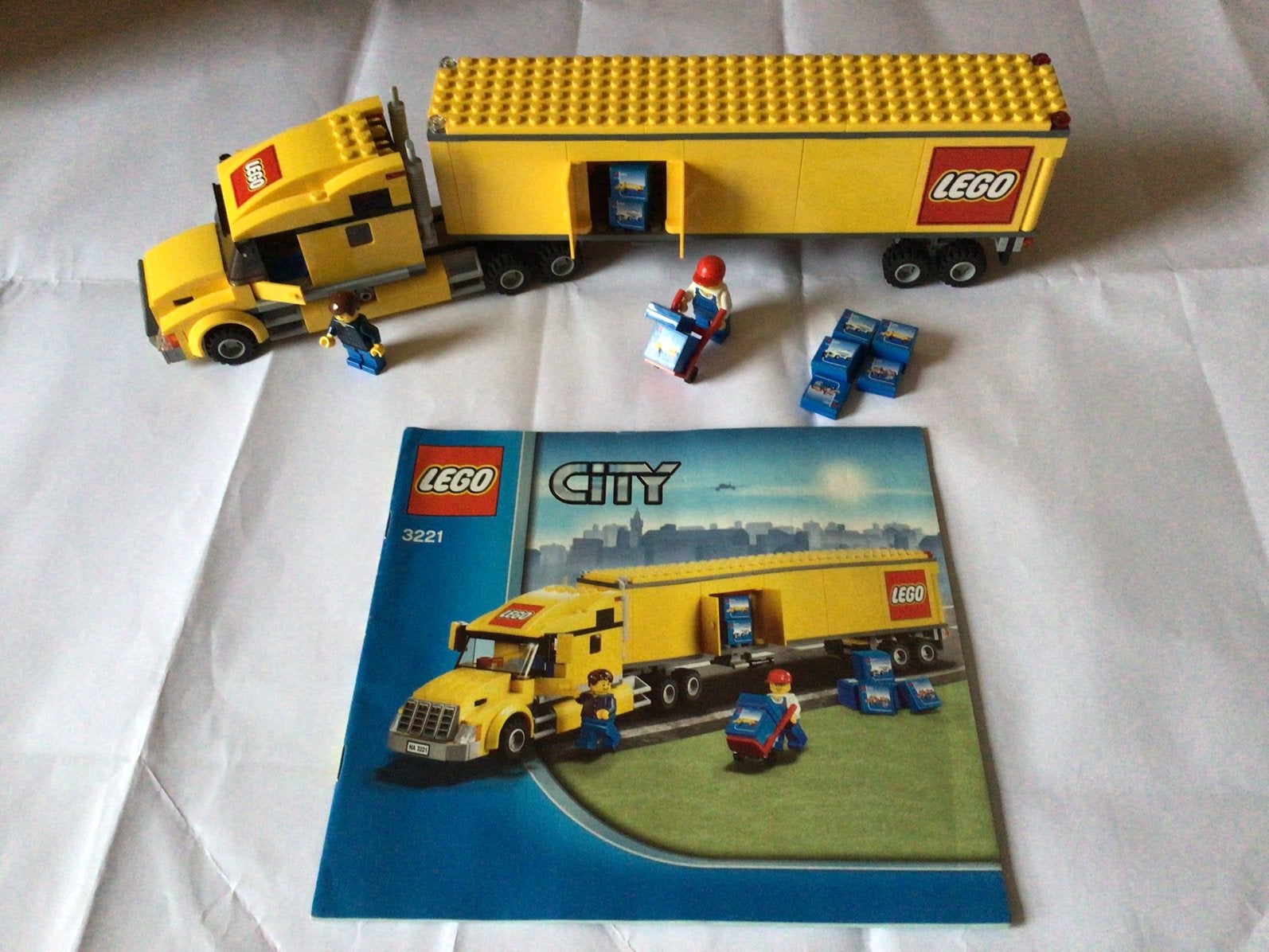 Lego City Truck - 3221, Compleet, Gebruikt, Lego, Ophalen of Verzenden