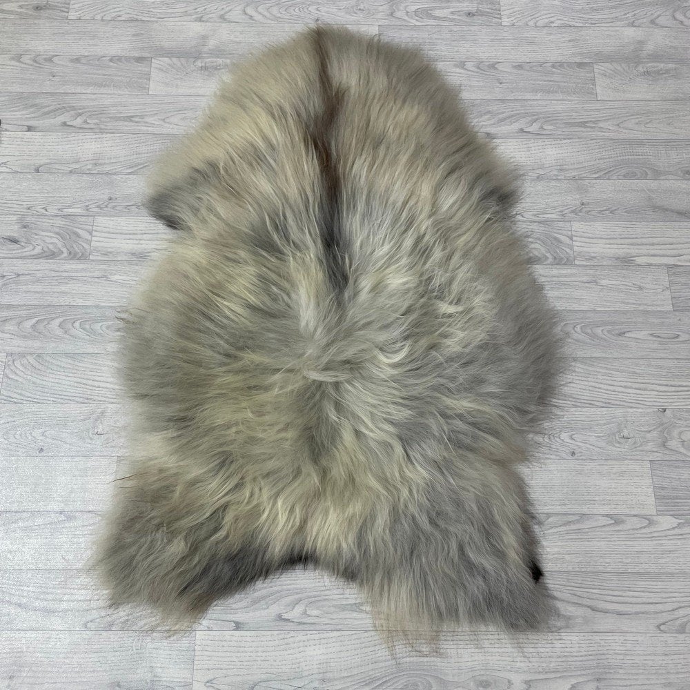 Schapenvacht IJslands multicolor 120x75cm #1957 | Lederstore, Landelijk, modern, Scandinavisch, industrieel, 100 tot 150 cm, Nieuw