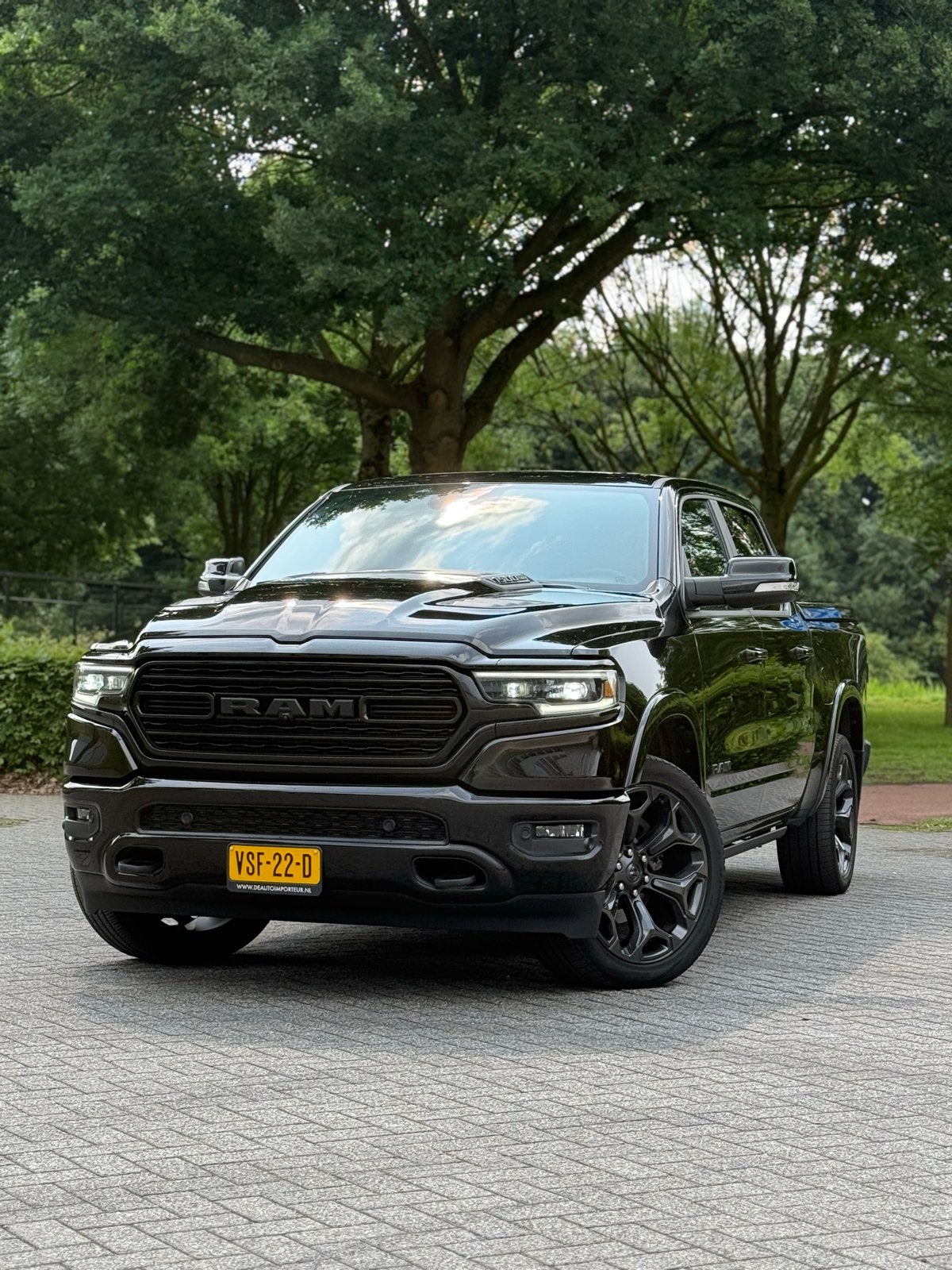 Dodge RAM LIMITED NIGHT EDITION BLACK, Auto's, Bestelauto's, Particulier, 360° camera, 4x4, ABS, Achteruitrijcamera, Adaptieve lichten