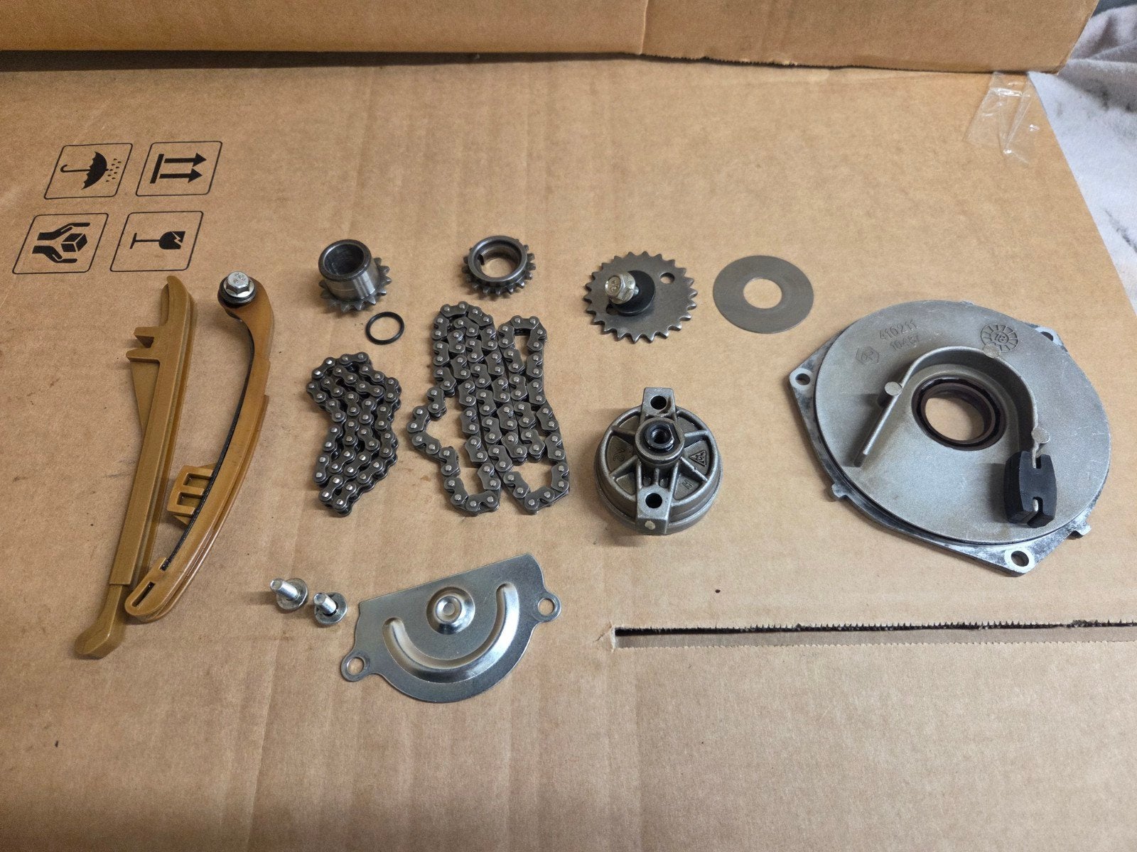 Piaggio Zip Injectie Motorblok delen-Distributie & Oliepomp, Ophalen of Verzenden, Zo goed als nieuw, Blok, Piaggio
