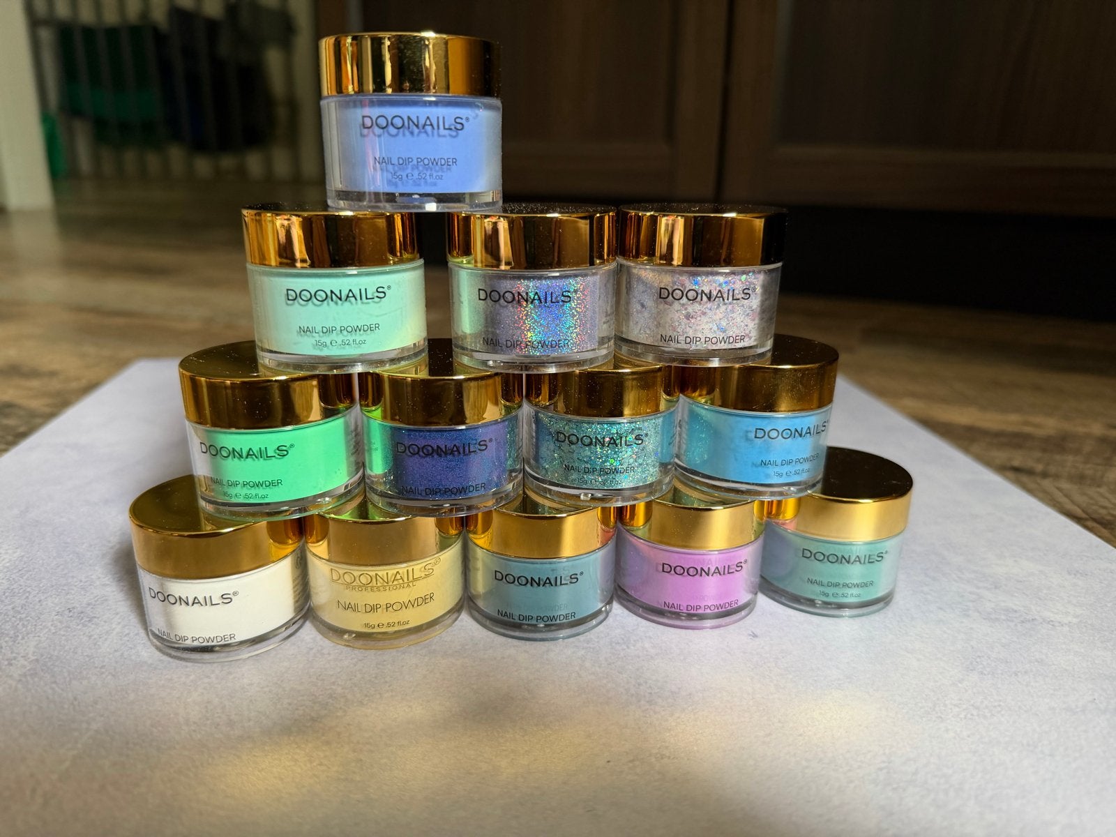 Doonails Dipping Powder Set - Compleet met kleuren en tools, Sieraden, Tassen en Uiterlijk, Ophalen of Verzenden, Zo goed als nieuw