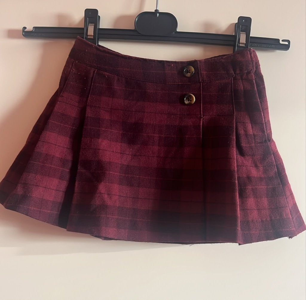 H&M rokje ruit maat 92, Gebruikt, H&M, Jurk of Rok, Verzenden
