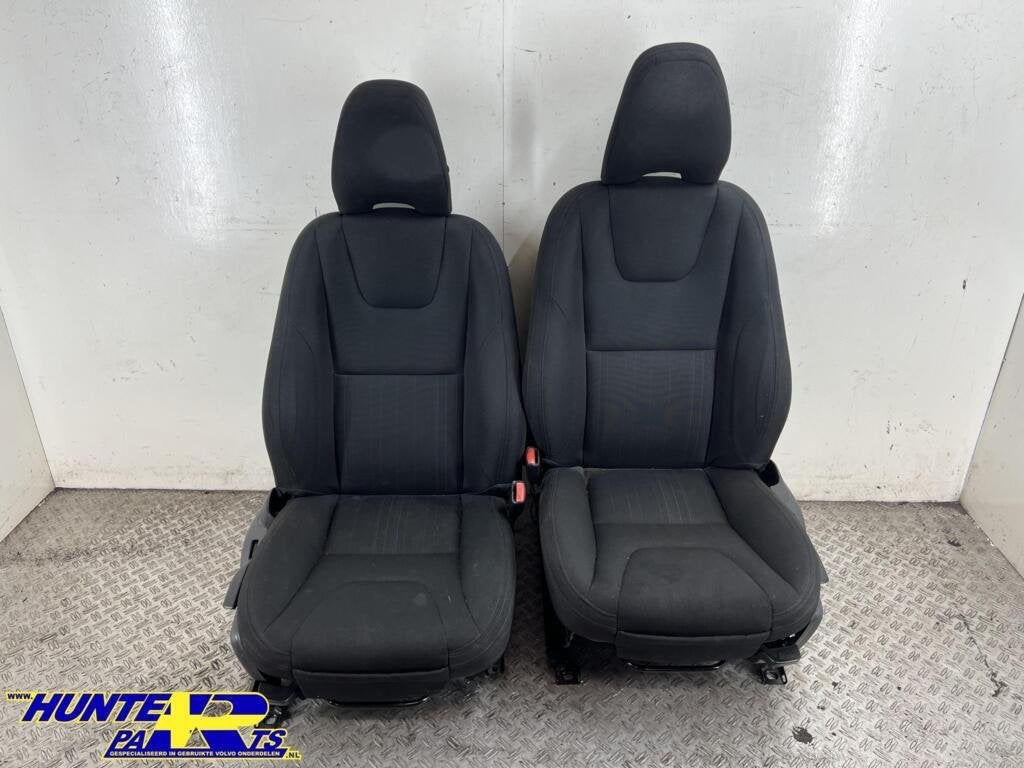 Stoelenset voor zwart stof Volvo V60/S60 ('10-'18), Auto-onderdelen, Gebruikt, Ophalen of Verzenden, Volvo, Volvo