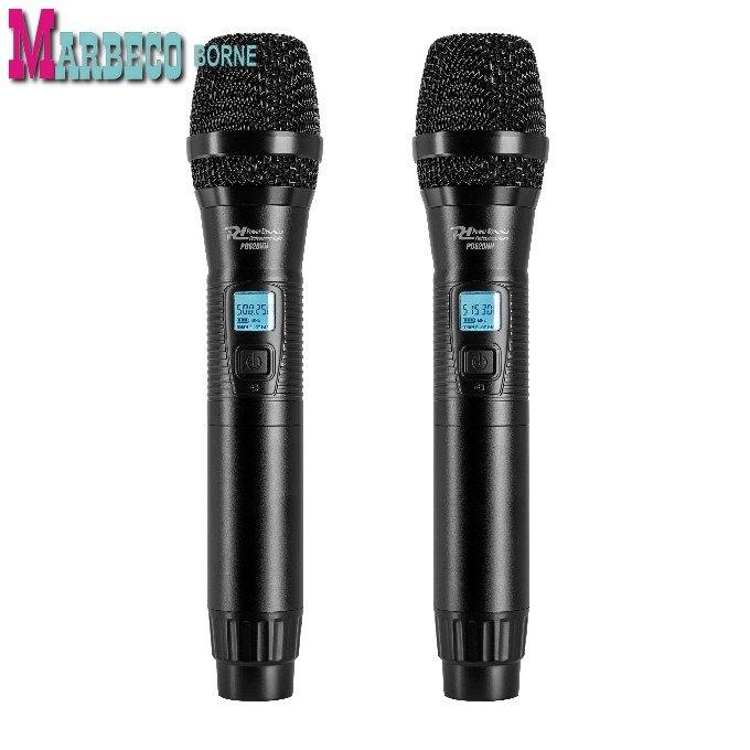 UHF Draadloze microfoonset, 2x 100-Kanaals, 2 Handmicrofoons, Muziek en Instrumenten, Microfoons, Overige typen, Info@marbeco.nl