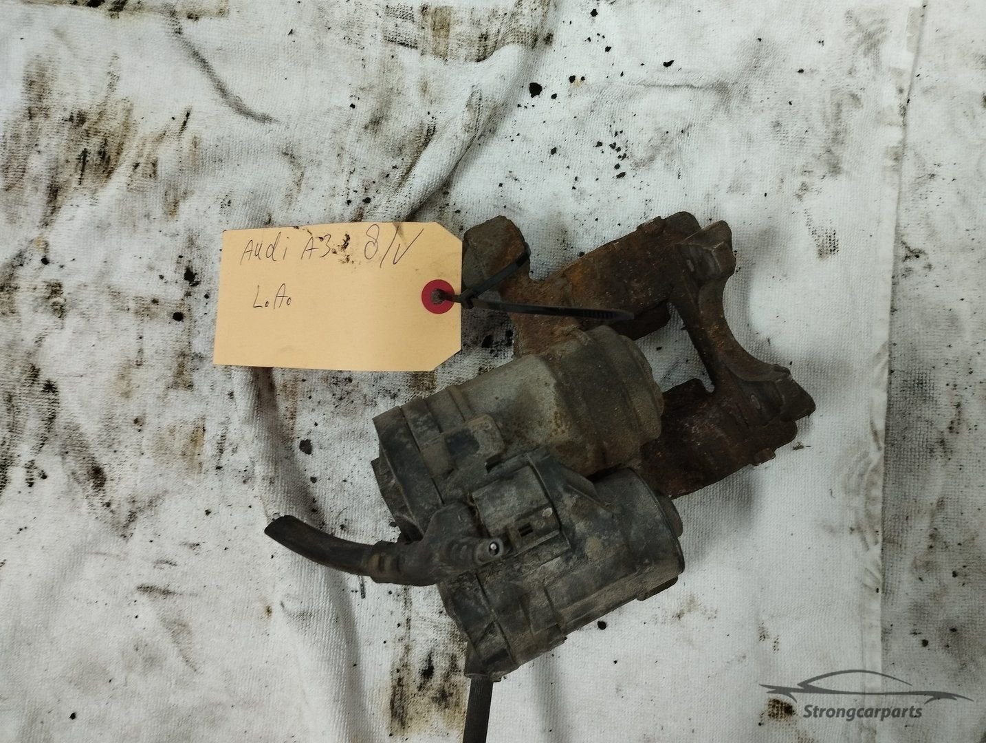 Remklauw links achter Audi A3 8V 5Q0615405CK, Gebruikt, -, -, -