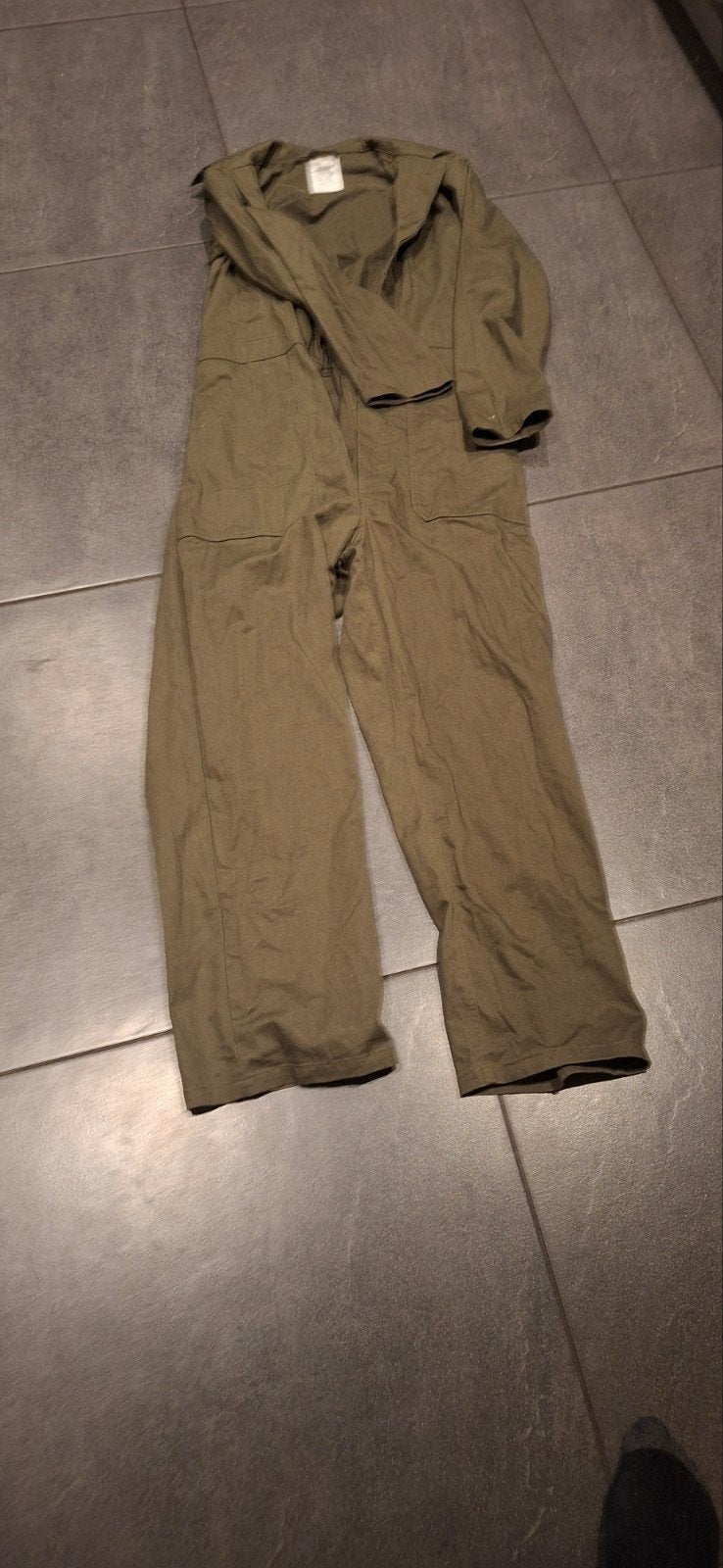 Overall Defensie Legergroen Maat 46 landmacht kl, Ophalen of Verzenden, Overige soorten, Nederland, Kleding of Schoenen