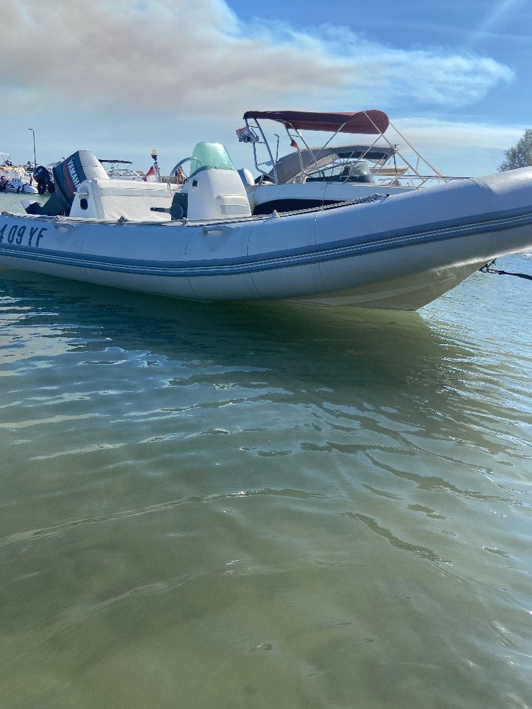 Zodiac 5 meter – Yamaha 60 PK 2-takt – kanteltrailer, Watersport en Boten, 60 pk, Gebruikt, 5 m, Ophalen of Verzenden