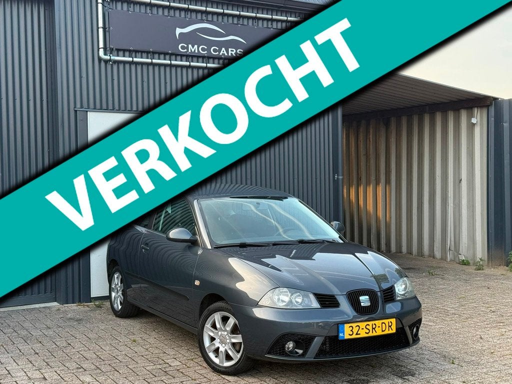 Seat Ibiza 1.4-16V Sensation AIRCO//WEINIGKMS!, Auto's, Seat, Bedrijf, Te koop, Ibiza, Airbags, Airconditioning, Automatische klimaatregeling