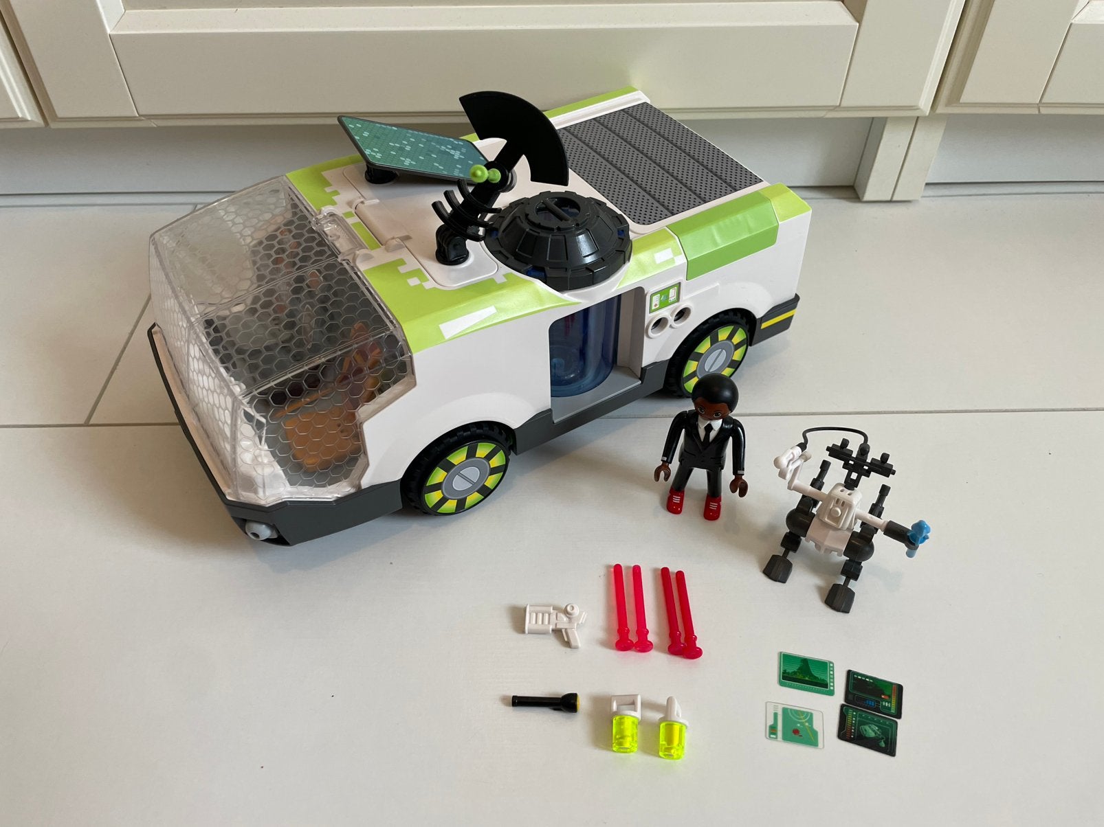 Playmobil 6692 Super 4 Kameleon met Gene, auto, Ophalen of Verzenden, Zo goed als nieuw