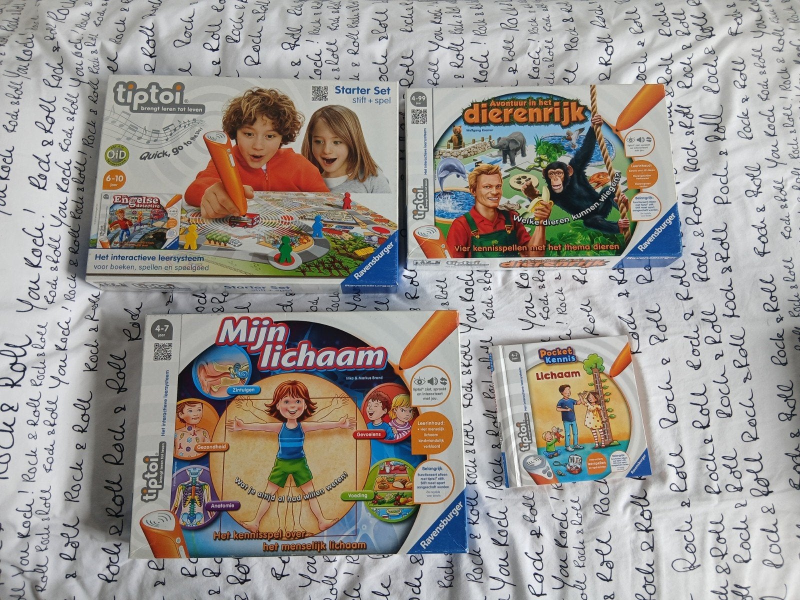 Tiptoi starterset, mijn lichaam en dierenrijk, Ophalen