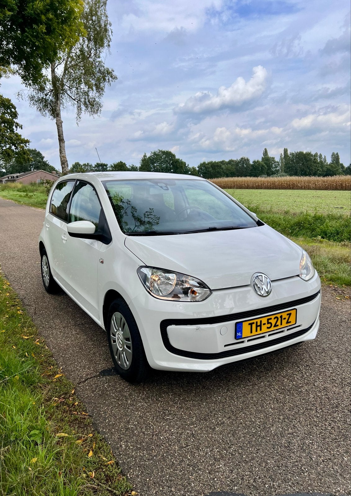 Volkswagen up! 1.0 44KW 2013 Wit, Auto's, Voorwielaandrijving, Up!, 4 stoelen, Wit