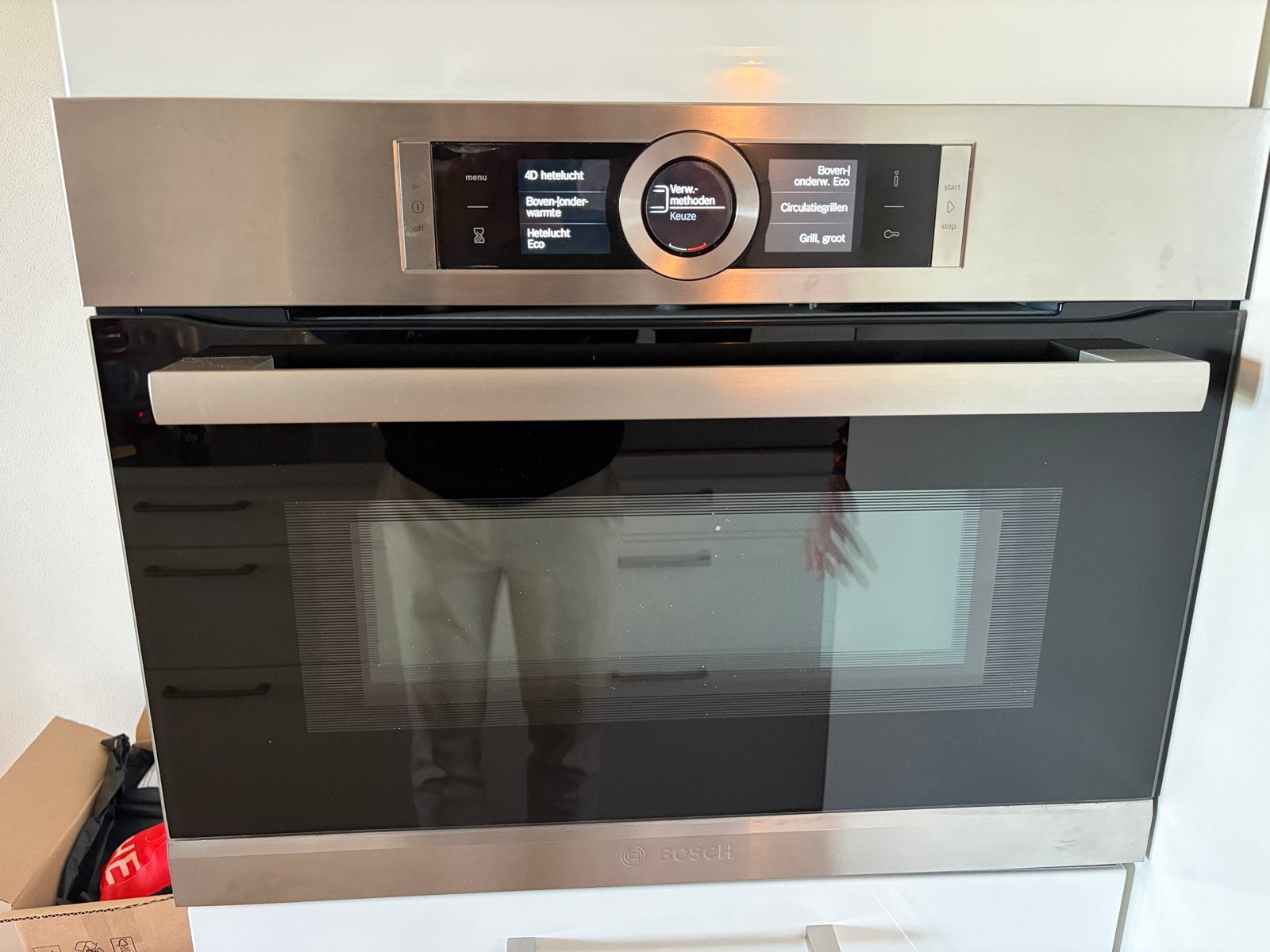 Bosch CMG636NS2/35 Serie 8 Combi-oven, Ophalen, 45 tot 50 cm, Hete lucht, Bosch