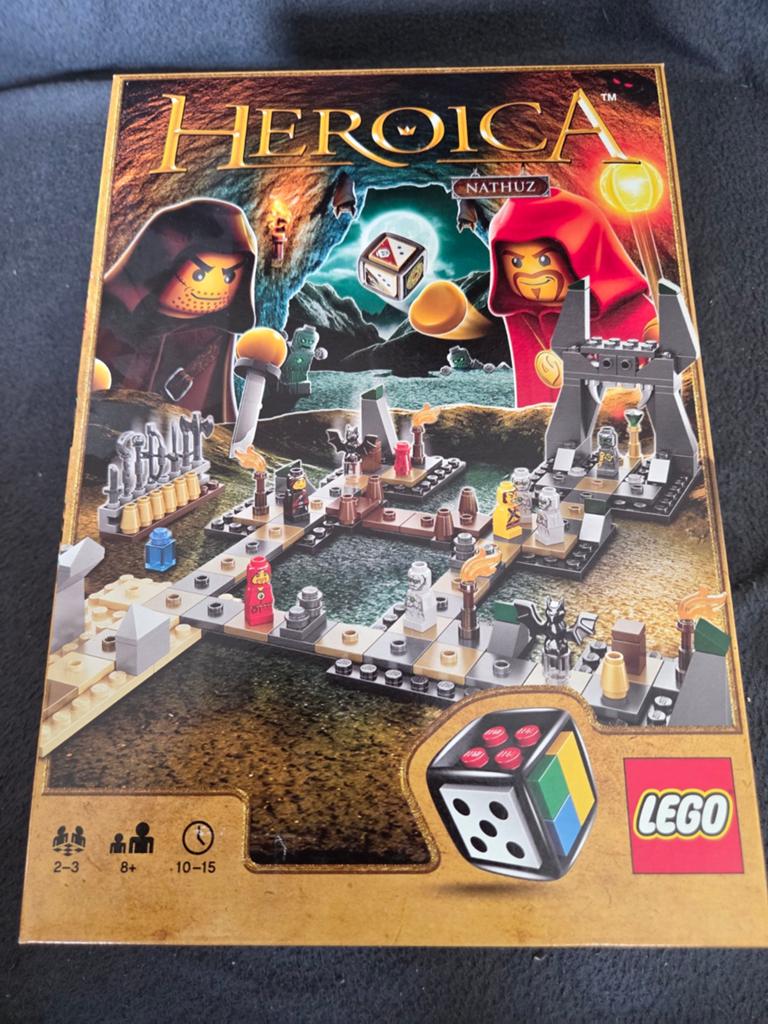 Lego 3858 Heroica Nathuz Bordspel, Compleet, Overige thema's, Lego, Ophalen of Verzenden