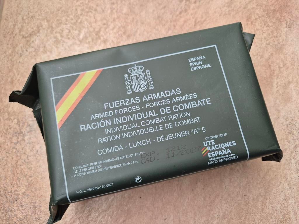 A5 Spaans Leger Rantsoen MRE Ration A5 - Lunch, Ophalen of Verzenden