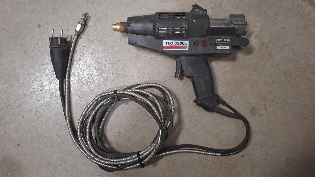 TEC6300 230v en Pneumatische Lijmpistool, Ophalen of Verzenden, Zo goed als nieuw, /, /