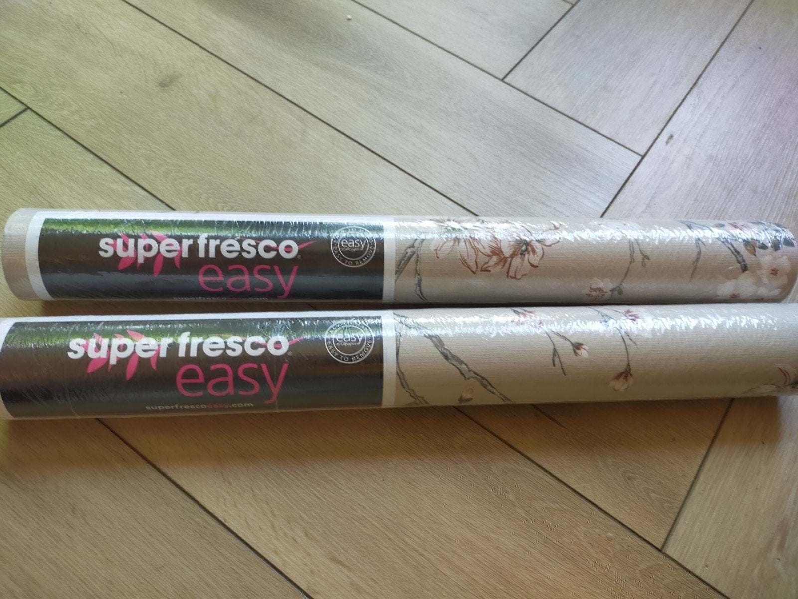 Behang super fresco nog in verpakking!, Ophalen, 10 tot 25 m², Beige