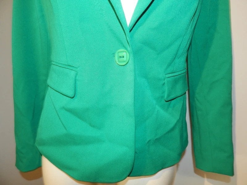 King Louie groene blazer mooie frisse tint mt M, Maat 38/40 (M), Verzenden, Zo goed als nieuw, Jasje