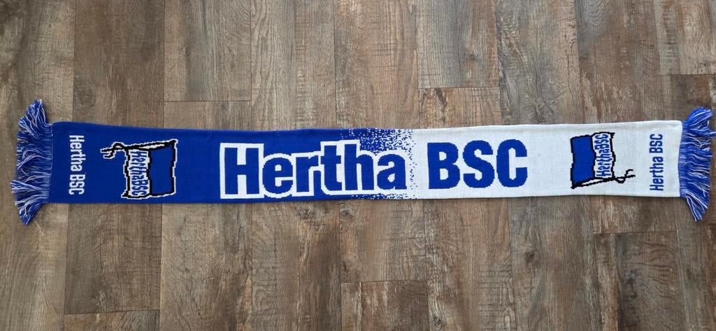 Sjaal Hertha BSC, Ophalen of Verzenden, Zo goed als nieuw, Buitenlandse clubs, Vaantje of Sjaal