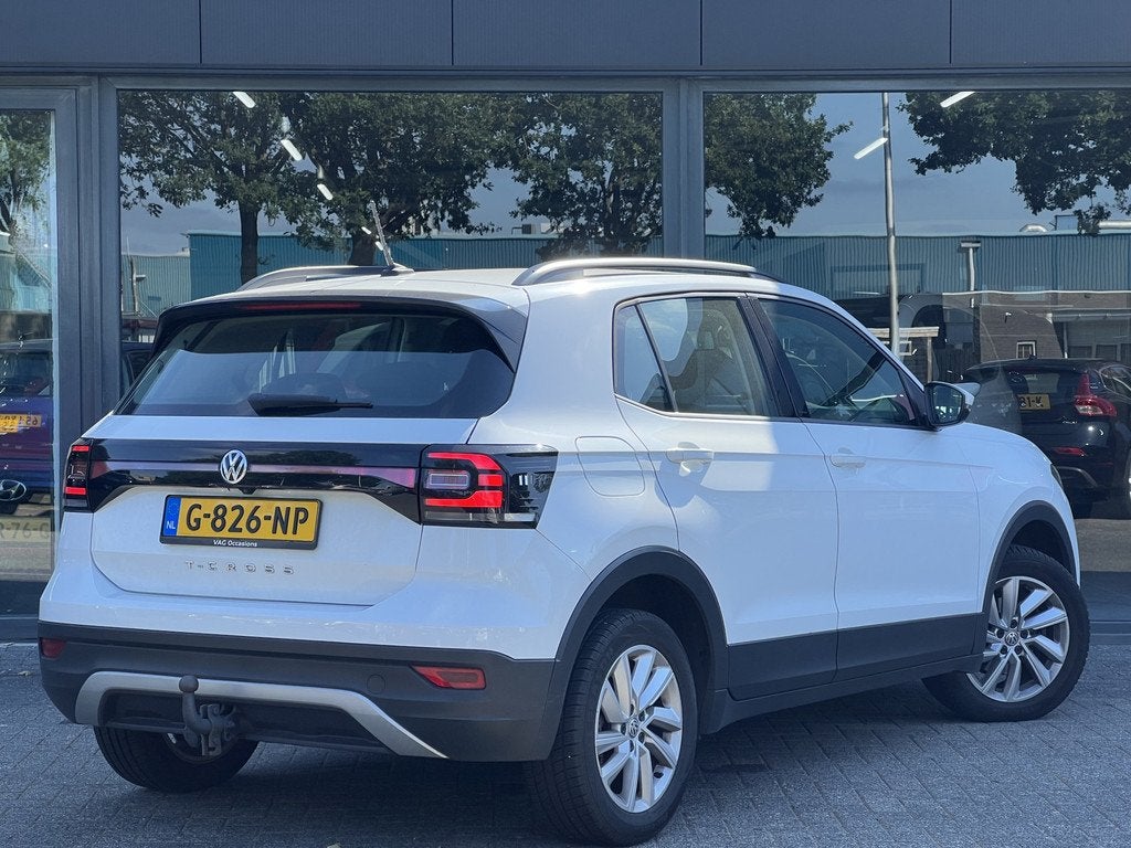 Volkswagen T-Cross 1.0 TSI Life | Nieuw binnen | Camera | Ap, Auto's, Volkswagen, Gebruikt, Euro 6, 116 pk, Wit