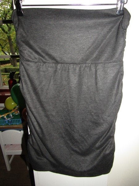 F1807 Josephine & Co. 38 rok donkergrijs antraciet jersey, Kleding | Dames, Maat 38/40 (M), Josephine & Co, Verzenden, Zo goed als nieuw