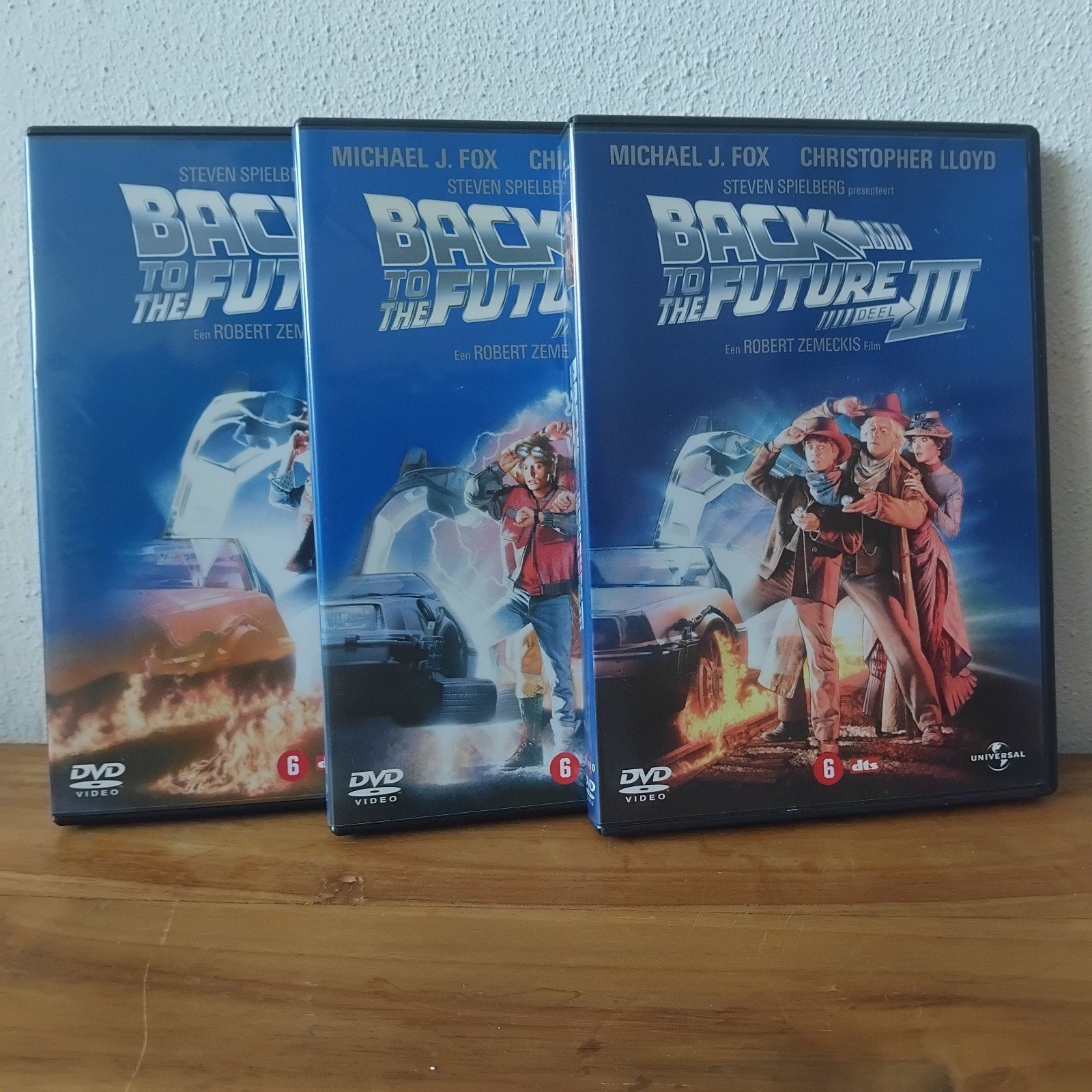 Back To The Future trilogy dvds, Ophalen of Verzenden, Zo goed als nieuw