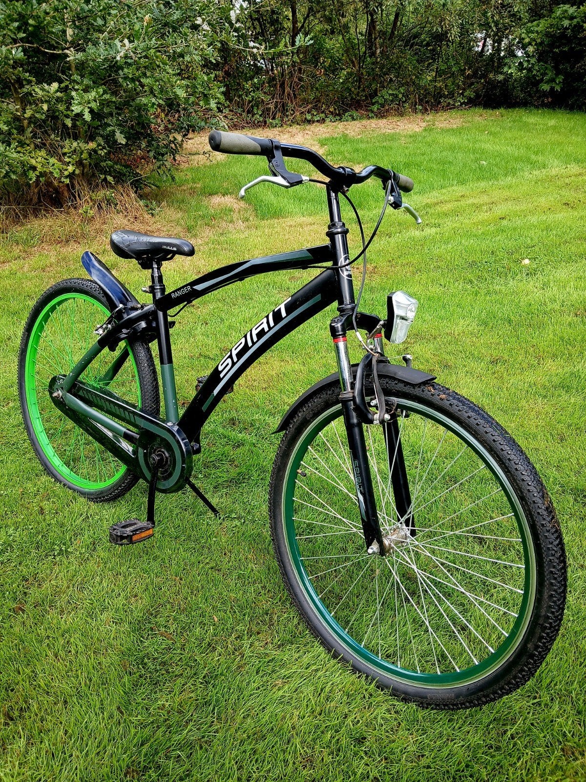 26 inch ATB/mountainbike, Fietsen en Brommers, Gebruikt, Velgrem, Handrem, Spirit