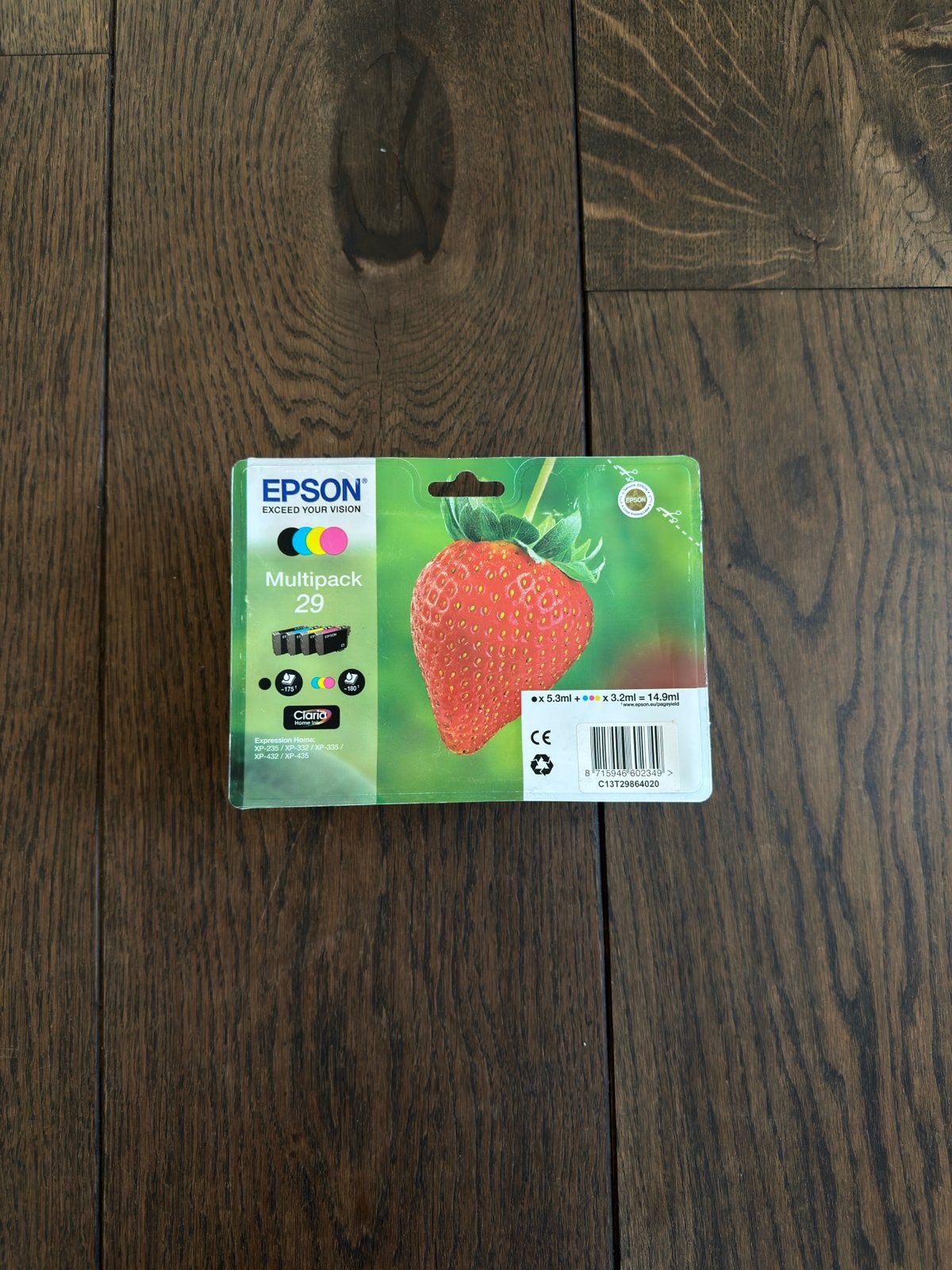 Epson Multipack 29 Claria Inktcartridges, Ophalen of Verzenden, Nieuw, Cartridge
