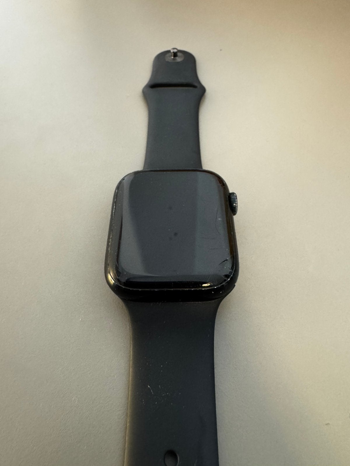 Titel: Apple Watch Series 7 45mm GPS + Cellular Midnight, Sieraden, Tassen en Uiterlijk, Smartwatches, Gebruikt, Blauw, IOS, Ophalen of Verzenden