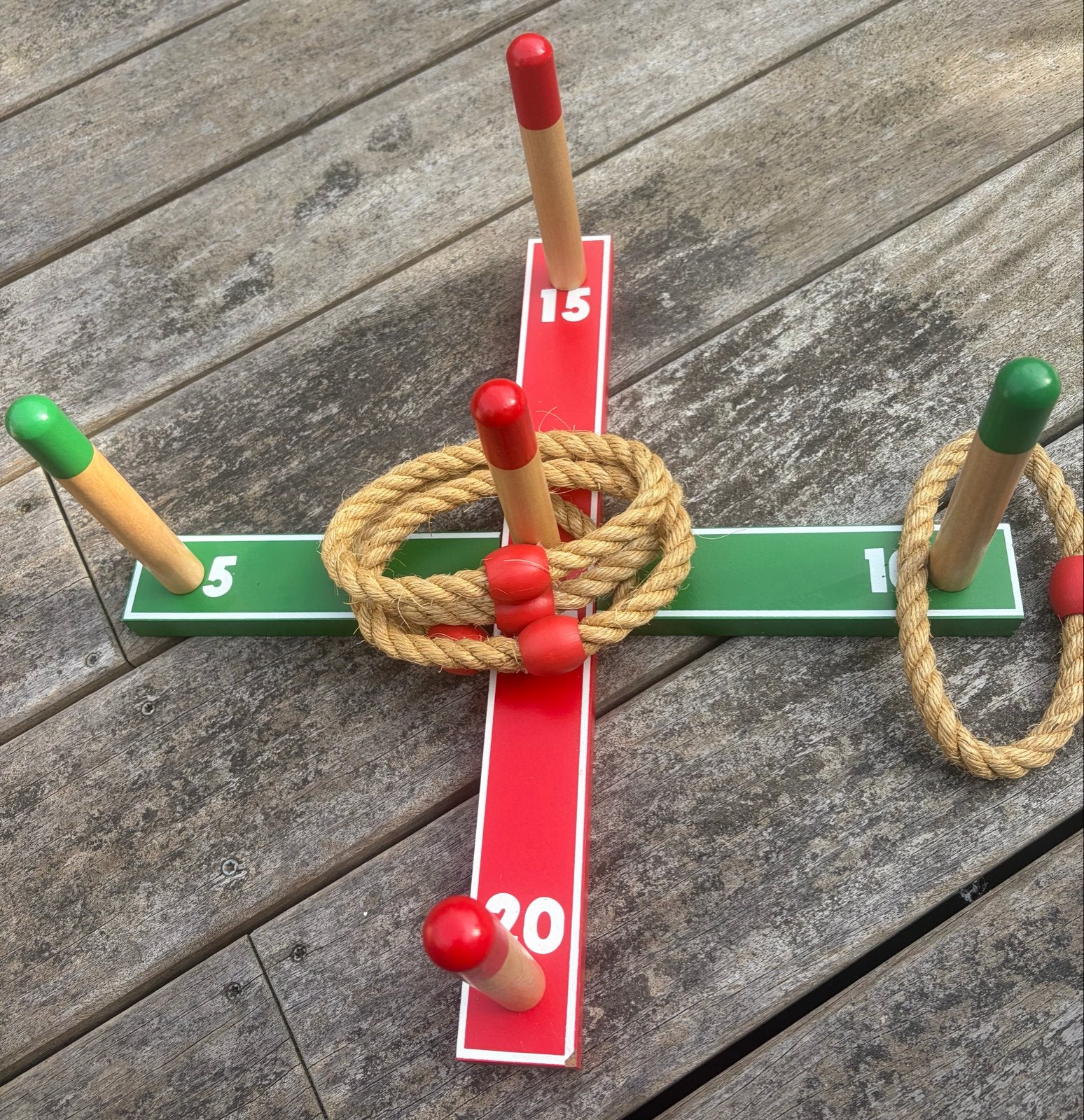 Ringwerpspel - Klassiek houten tuin- en gezelschapsspel, Ophalen of Verzenden, Nieuw