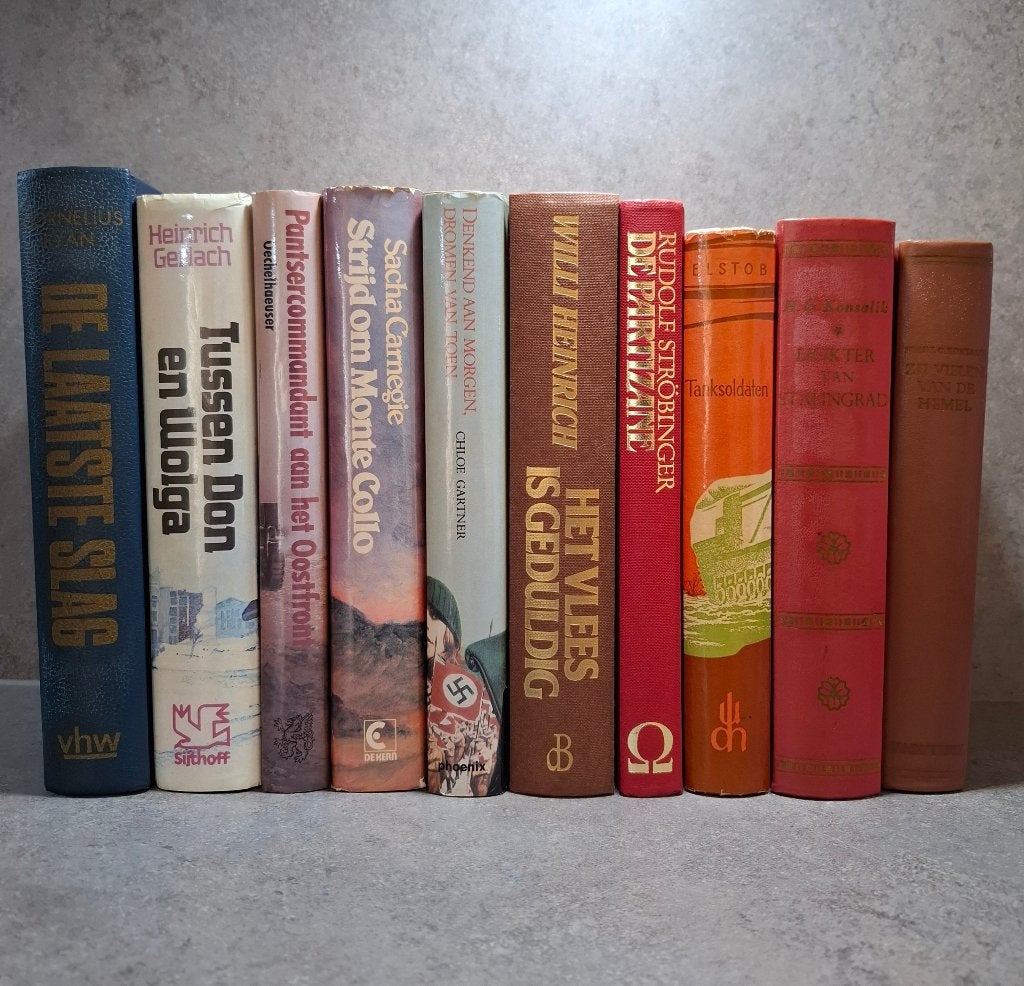 Oorlogsromans verschillende schrijvers, Boeken, Ophalen, Gelezen