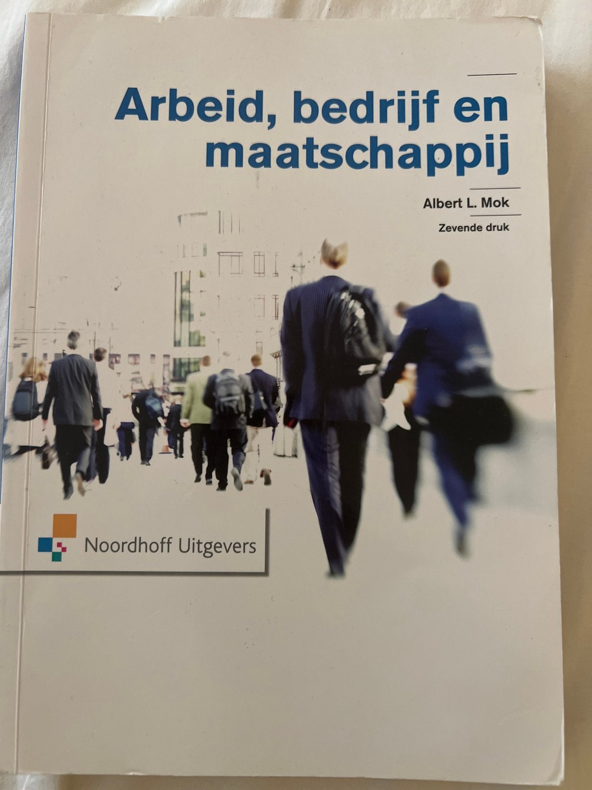 Arbeid, bedrijf en maatschappij - Albert L. Mok (7e druk), Verzenden, Zo goed als nieuw, HBO
