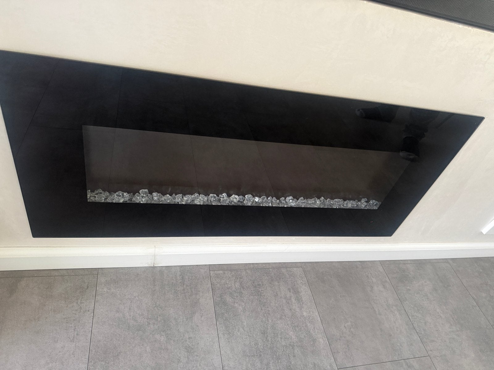 TE KOOP: Luxe Elektrische Sfeerhaard met Verwarming!, Ophalen of Verzenden, Zo goed als nieuw, Vrijstaande haard, Elektrische haard