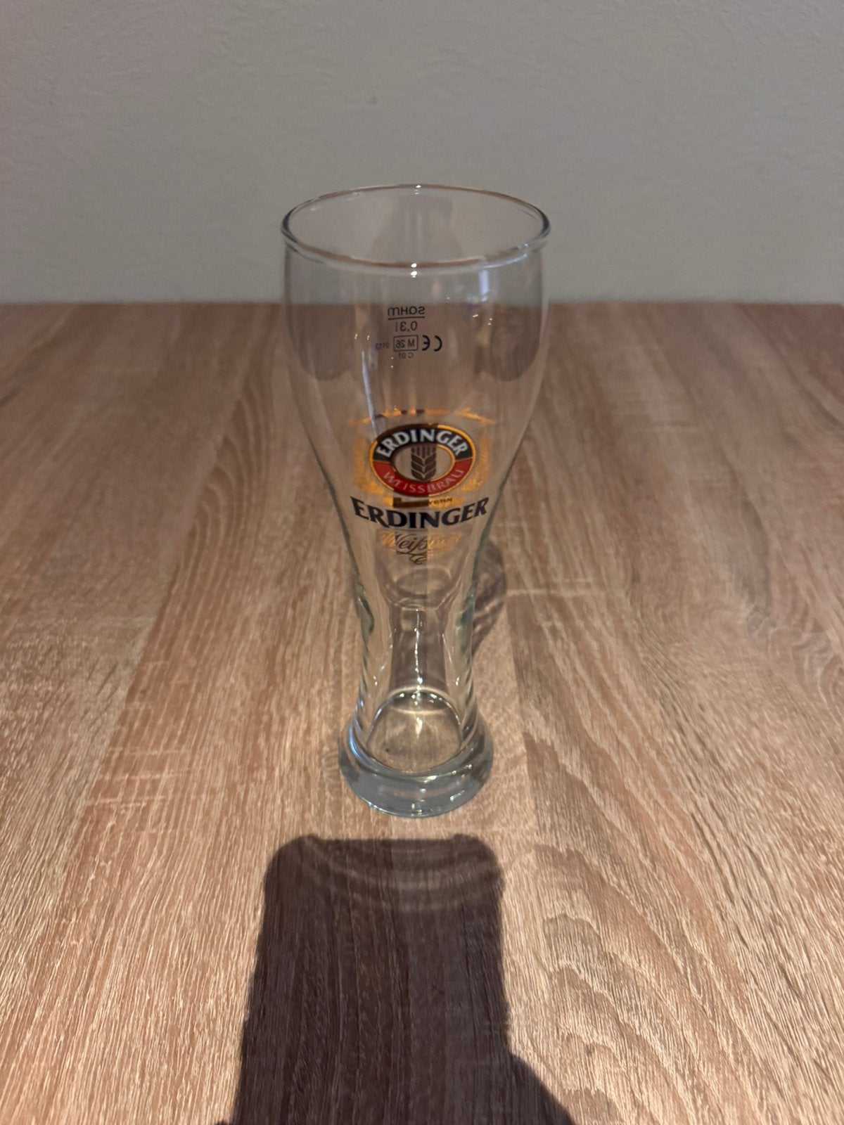 12 nieuwe Erdinger glazen, Ophalen of Verzenden, Nieuw, Bierglas