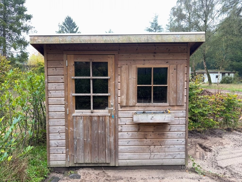 Houten Tuinhuis / Schuur met Ramen, Ophalen, Tuinhuis, 250 tot 500 cm, 2 ramen