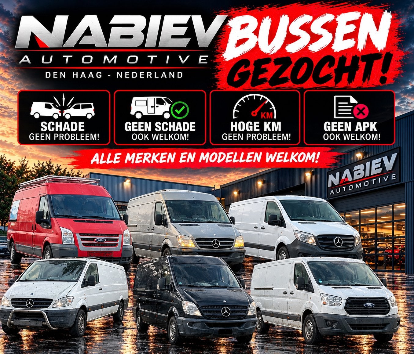 BUSSEN Gezocht Opkoper Export snelle offerte contante betal✅, Auto diversen