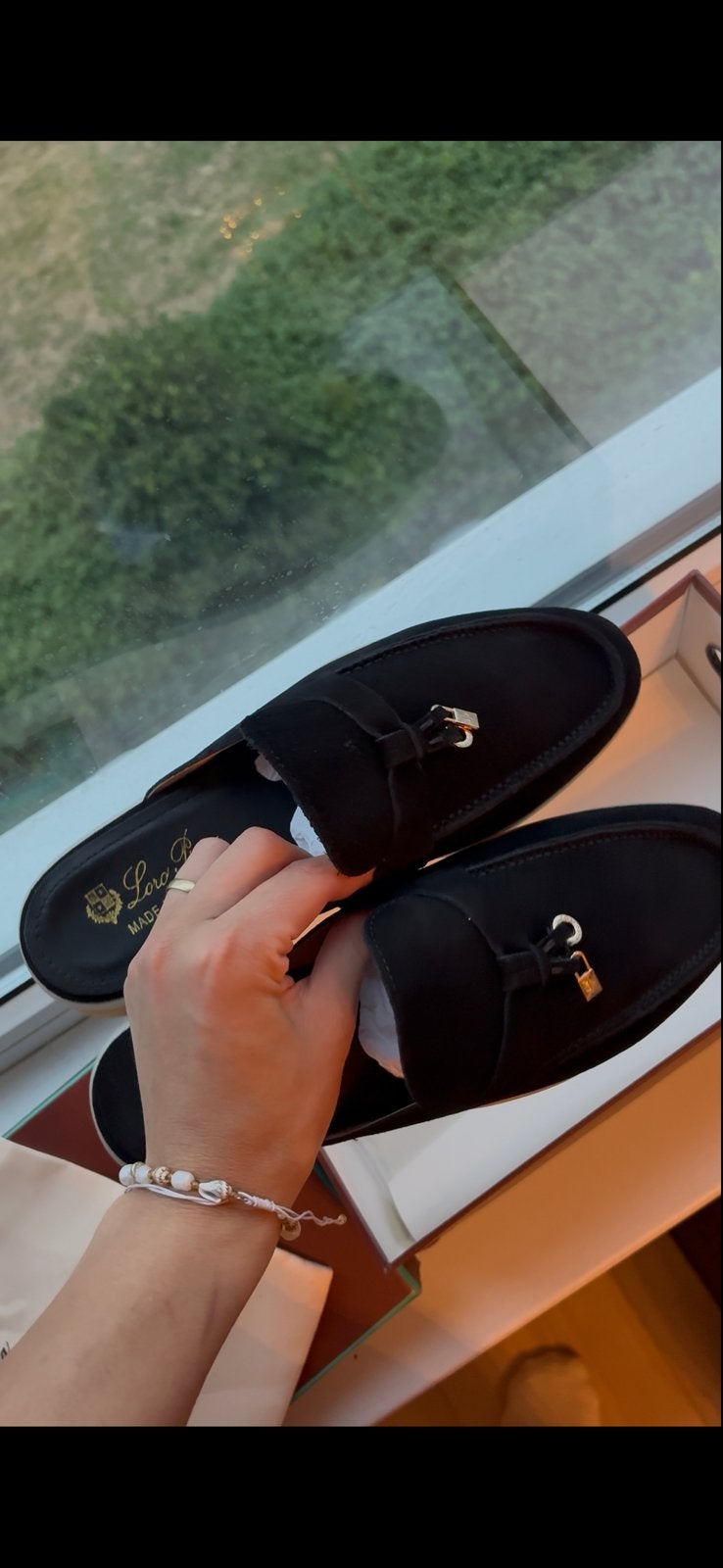 Loro piana instappers/ loafers dames maat 39, Ophalen of Verzenden, Nieuw, Zwart, Instappers