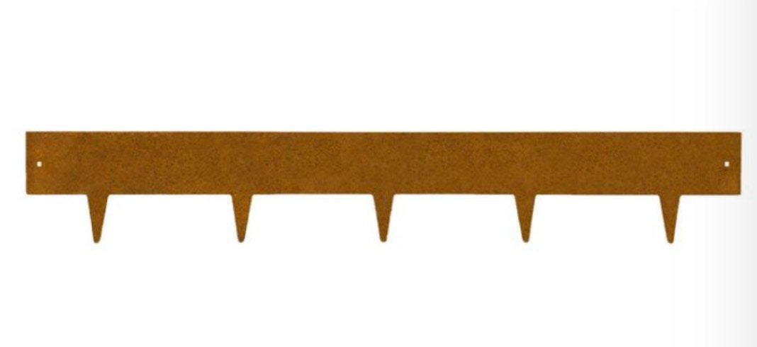 Cortenstaal borderrand, 3 stuks, Tuin en Terras, Ophalen, Overige materialen, 100 tot 200 cm, Overige typen