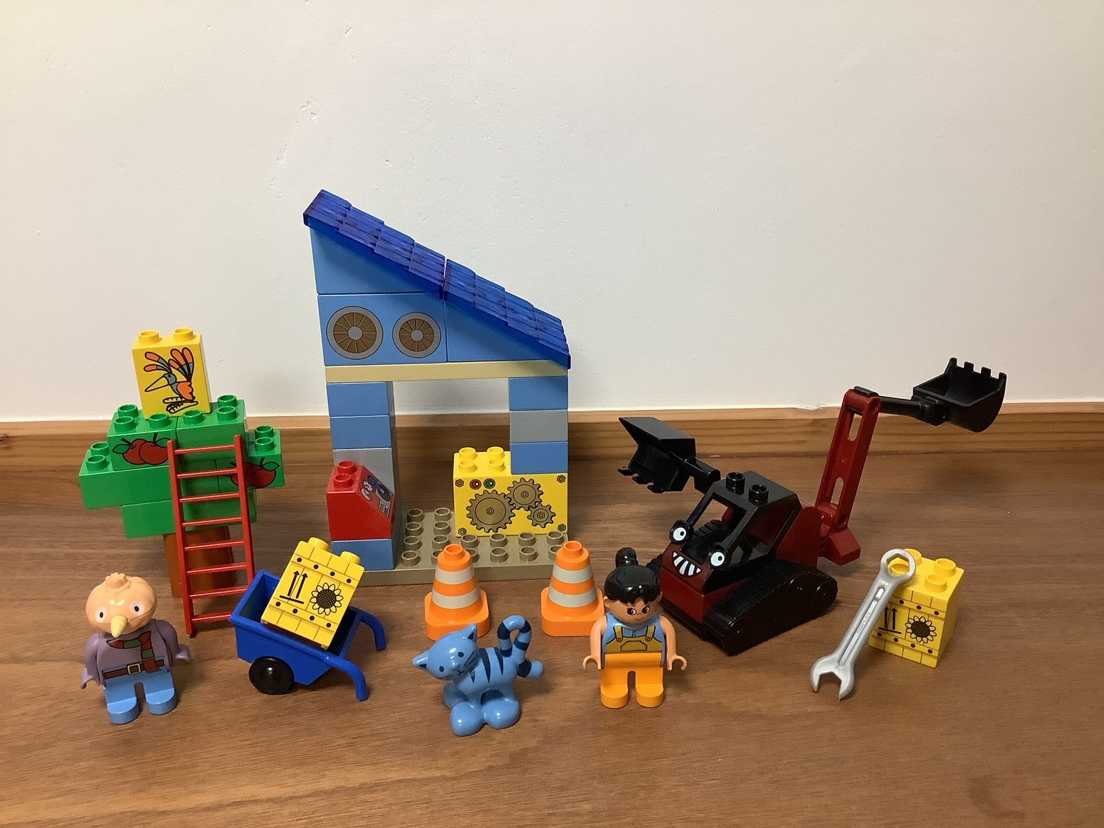 Duplo bob de bouwer en sput, Kinderen en Baby's, Speelgoed | Duplo en Lego, Ophalen of Verzenden, Zo goed als nieuw, Complete set