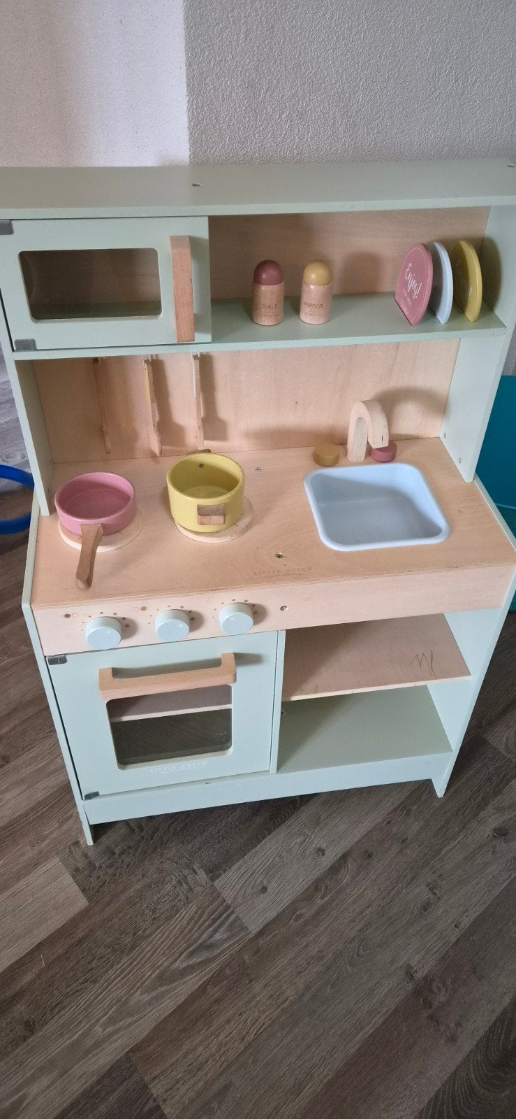 Little Dutch keukentje, Ophalen, Gebruikt, Hout, Speelkeuken