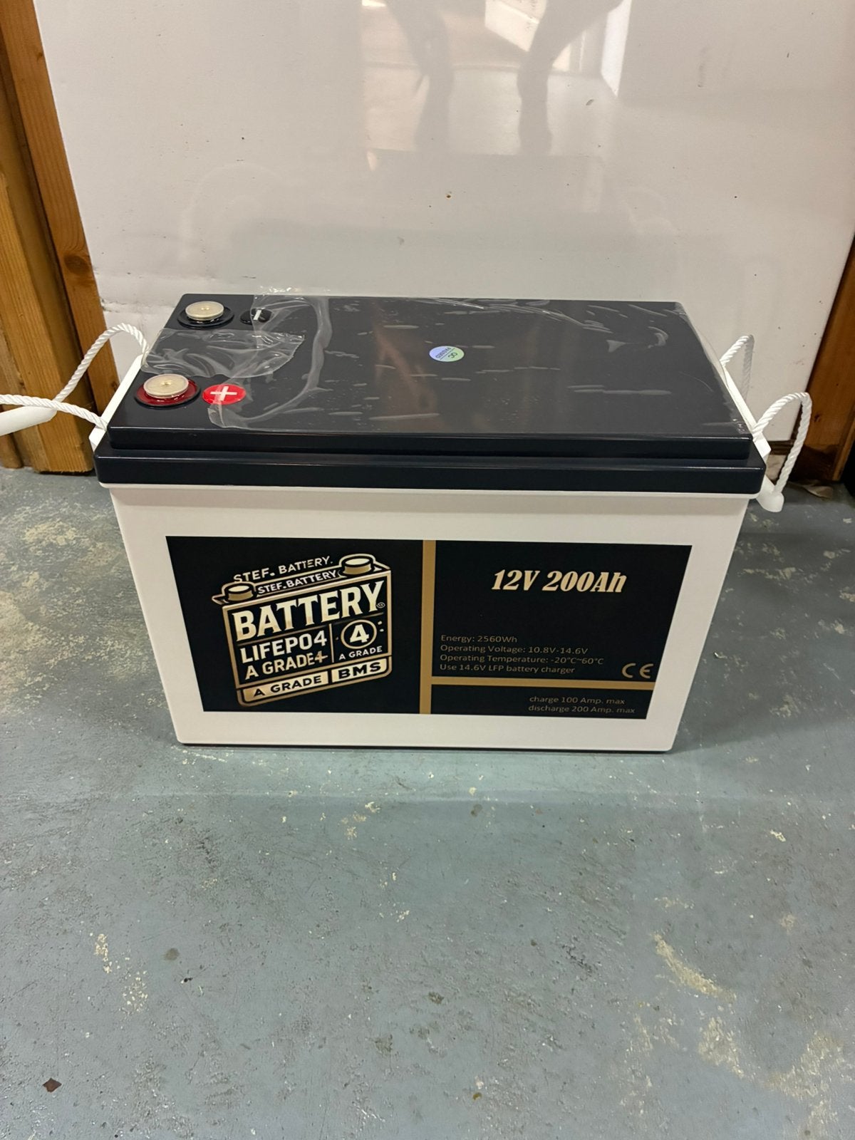 12V 200Ah LiFePO4 Smart BMS Bluetooth 2,5 Jaar Garantie, Ophalen of Verzenden, Nieuw