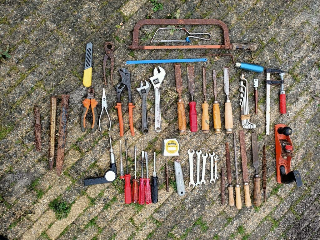 Allerlei handgereedschap 50 stuks., Ophalen, Gebruikt
