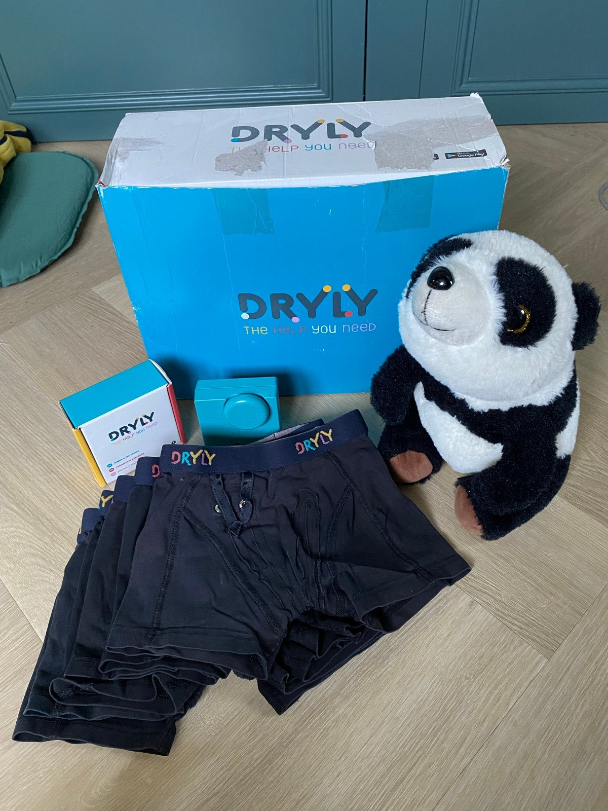 Dryly plaswekker met 6 boxershorts, Ophalen of Verzenden, Gebruikt