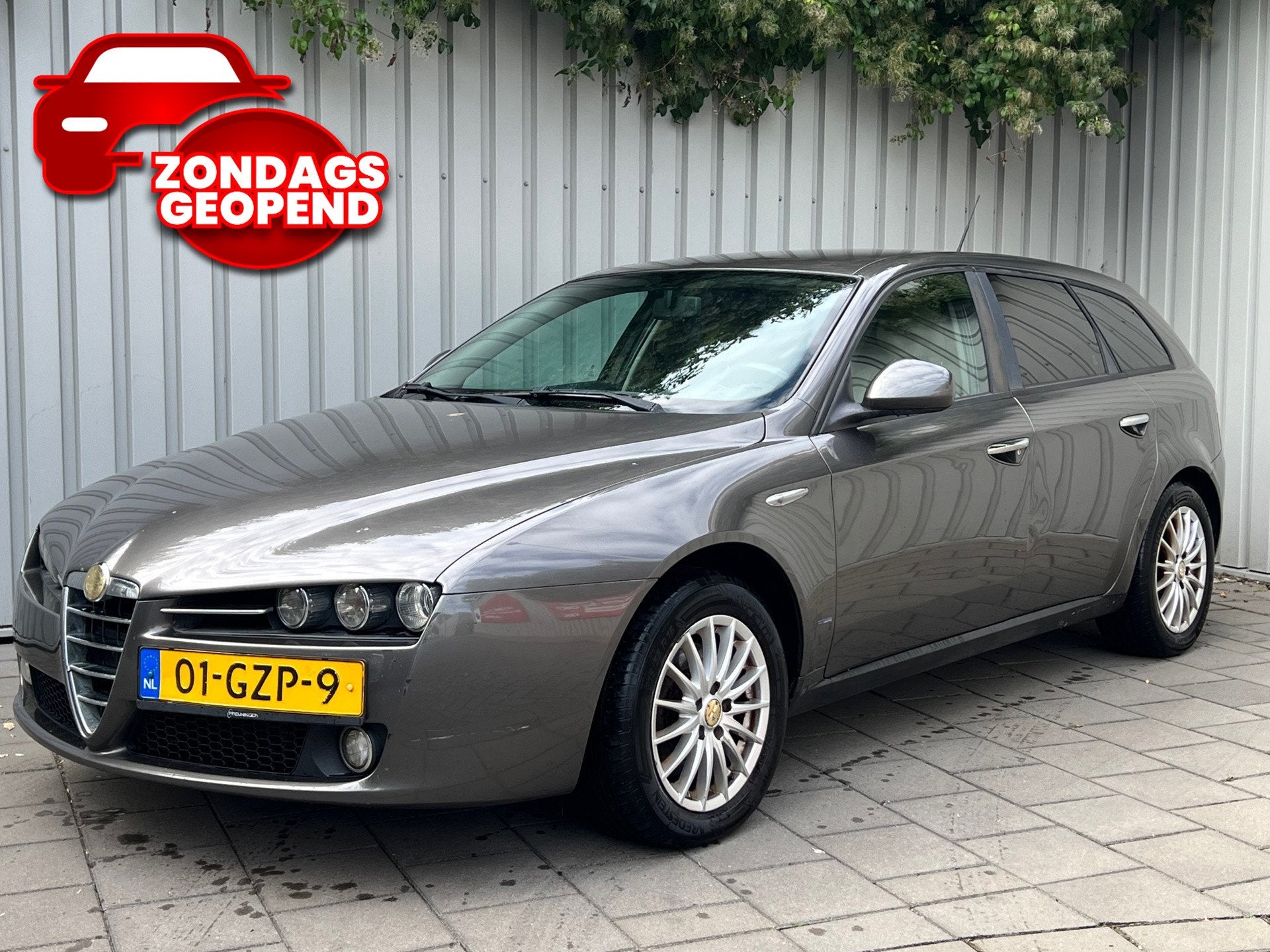 Alfa Romeo 159 Sportwagon 1.8 mpi Business|Navigatie|Climate, Auto's, Dealer onderhouden, Gebruikt, Beige, 4 cilinders