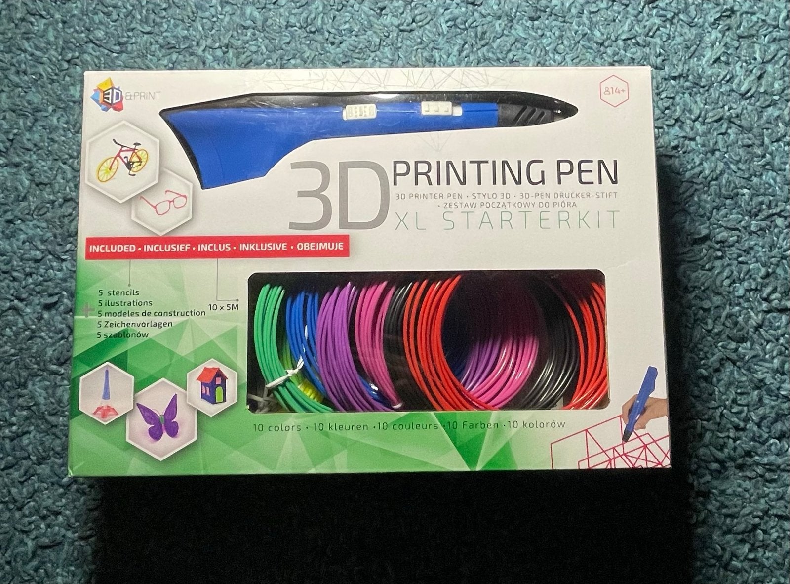 3D Printing Pen XL Starterkit, Ophalen of Verzenden, Nieuw, Filament