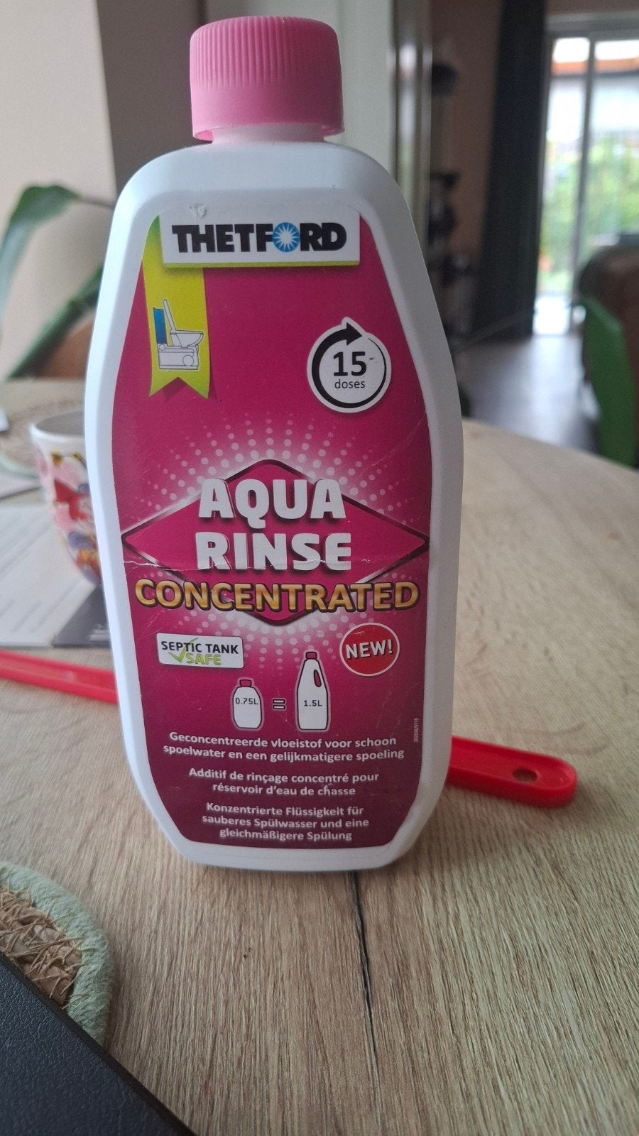 Thetford Aqua Rinse Concentrated 0.75L - Nieuw!, Caravans en Kamperen, Ophalen, Nieuw